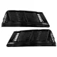 Bumper Lower Grille Covers Side Grilles suitable for Audi A4 B9 Sedan Avant (2016-2018) RS4 Design Black Edition