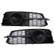 Bumper Lower Grille ACC Covers Side Grilles suitable for Audi A6 C7 4G S Line Facelift (2015-2018) Black Edition