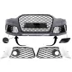 Front Bumper Parts suitable for Audi A6 C7 4G Facelift (2011-2018) RS6 Design