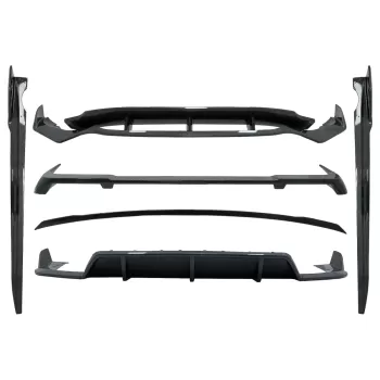 Aero Body Kit suitable for BMW X5 G05 (2018-2022) M-Tech Black Knight Design Carbon Fiber