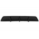 Aero Body Kit Front Bumper Lip and Air Diffuser suitable for BMW X6 F16 LCI (2015-2019) M Technik Sport Piano Black