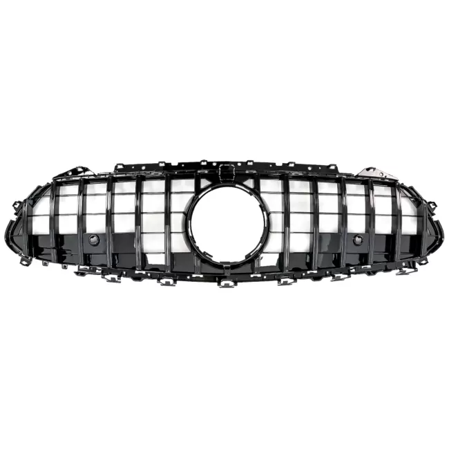 Central Grille Suitable for Mercedes CLS-Class C257 (2018-up) GTR Design Piano Black