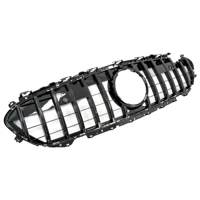 Central Grille Suitable for Mercedes CLS-Class C257 (2018-up) GTR Design Piano Black
