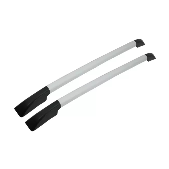Decorative Roof Rails suitable for Ford Ranger T6 T7 T8 Double Cabin (2012-2020) Silver