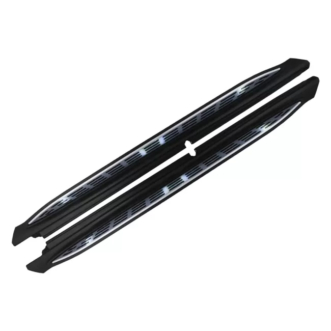 Running Boards Side Steps suitable for Mercedes GLS SUV X167 (2020-up) with LED Courtesy Light