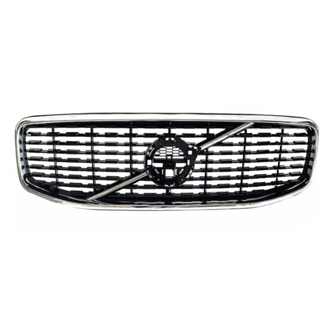 Central Grille suitable for Volvo XC60 II (2017-2021) Glossy Black