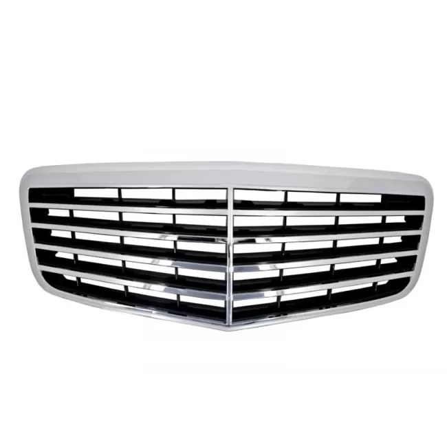 Front Grille suitable for Mercedes E-Class W211 (2006-2009) Facelift Design