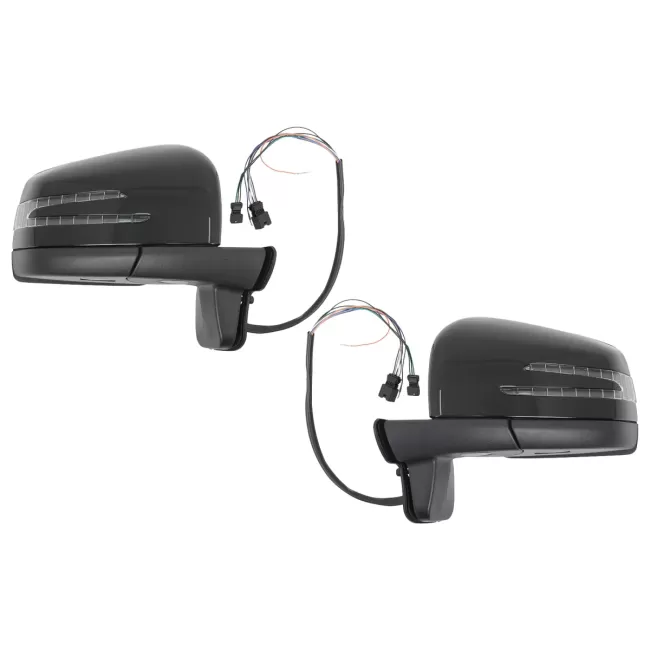 Complete Mirror Assembly suitable for Mercedes G-Class W463 (1989-2018) 2013 Design Piano Black