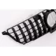 Front Grille suitable for Mercedes ML-Class W166 (2012-2014) GT-R Panamericana Design Black