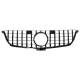 Front Grille suitable for Mercedes ML-Class W166 (2012-2014) GT-R Panamericana Design Black