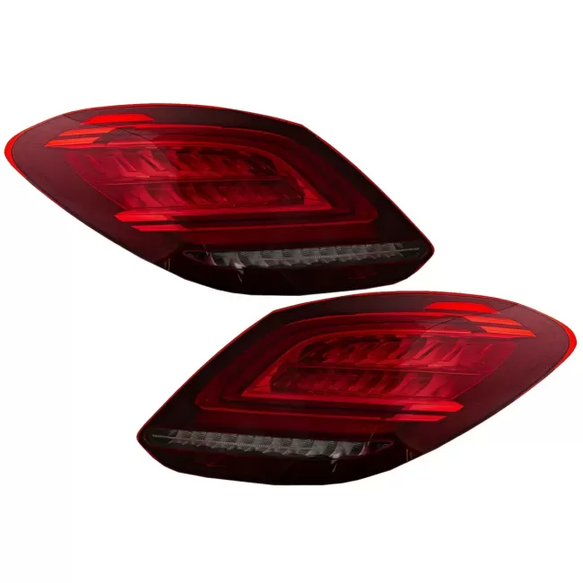 Full LED Taillights suitable for Mercedes C-Class W205 Limousine (2014-2018) Facelift Design