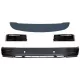 Front Bumper Spoiler with LED DRL Daytime Running Lights and Roof Spoiler suitable for VW Transporter T6 (2016-up) Sportline Design