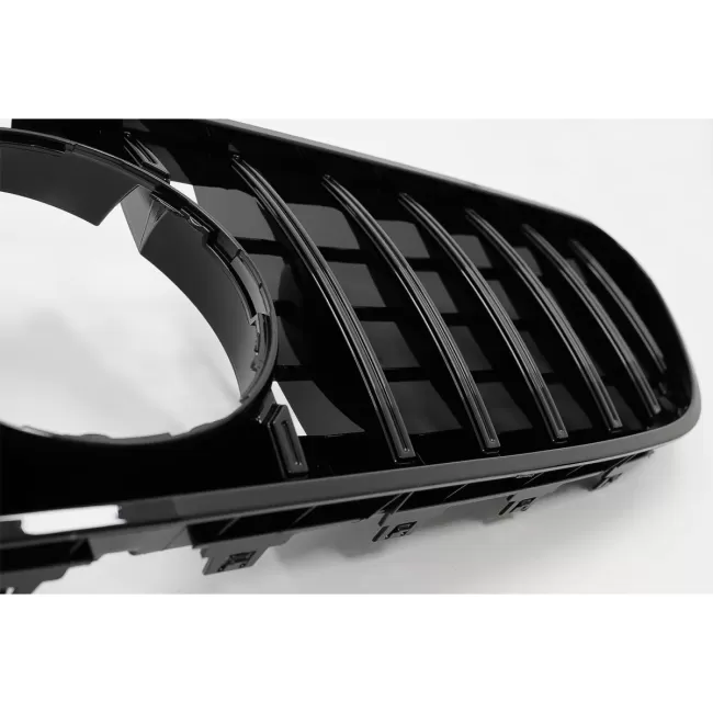 Central Grille suitable for Mercedes S-class Coupe C217 (2014-2017) Cabrio A217 (2015-2017) GT-R Panamericana Design Black