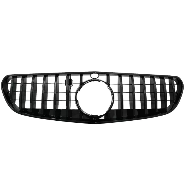 Central Grille suitable for Mercedes S-class Coupe C217 (2014-2017) Cabrio A217 (2015-2017) GT-R Panamericana Design Black