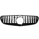 Central Grille suitable for Mercedes S-class Coupe C217 (2014-2017) Cabrio A217 (2015-2017) GT-R Panamericana Design Black