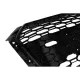 Badgeless Front Grille suitable for Audi A4 B9 8W (2016-2018) Sedan Avant RS Design Piano Black