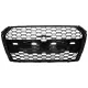 Badgeless Front Grille suitable for Audi A4 B9 8W (2016-2018) Sedan Avant RS Design Piano Black