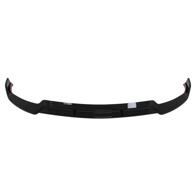 Front Bumper Spoiler Lip suitable for Mercedes C-Class W205 S205 A205 C205 Facelift (2019-2021) Piano Black
