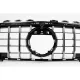 Front Grille suitable for Mercedes CLA X118 C118 (2019-05.2023) Chrome Stripes GT-R Panamericana Design