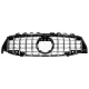 Front Grille suitable for Mercedes CLA X118 C118 (2019-05.2023) Chrome Stripes GT-R Panamericana Design