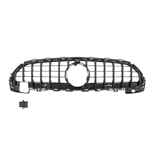 Front Grille suitable for Mercedes C-Class W206 Sedan S206 T-Modell (2021-Up) GT-R Panamericana Design Black