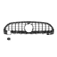 Front Grille suitable for Mercedes C-Class W206 Sedan S206 T-Modell (2021-Up) GT-R Panamericana Design Black