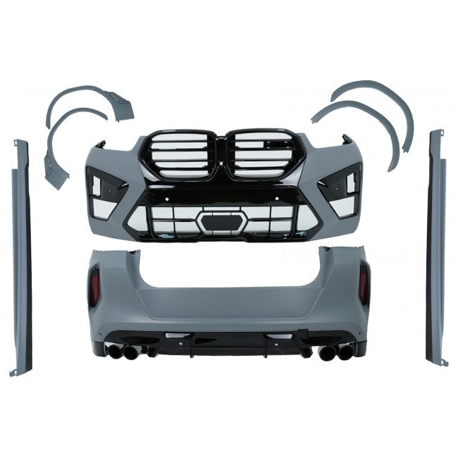 Complete Body Kit suitable for BMW X6 G06 (2019-03.2023) conversion to LCI 2023 X6M Design