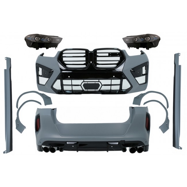 Complete Body Kit suitable for BMW X6 G06 (2019-03.2023) conversion to LCI 2023 X6M Design