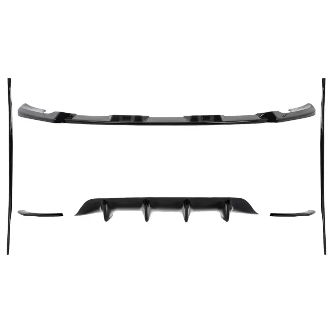 Aero Body Kit suitable for Mercedes GLB X247 (2019-2023) Black
