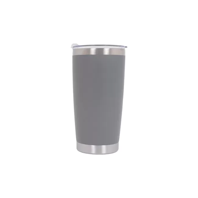 Thermos Stainless Steel SS304 Insulated Mug with Lid Double Wall Gray 20oz 590ml
