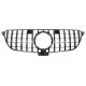 Front Grille suitable for Mercedes GLE Coupe C292 (2015-2018) GLE W166 SUV (2015-2018) GT-R Panamericana Design Piano Black