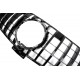 Front Grille suitable for Mercedes GLE Coupe C292 (2015-2018) GLE W166 SUV (2015-2018) GT-R Panamericana Design Piano Black