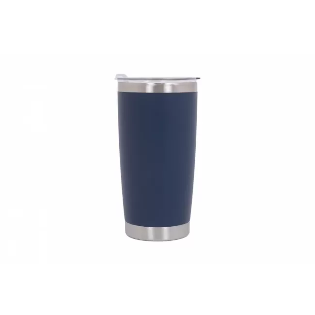 Family Pack 4pcs Thermos Stainless Steel SS304 Insulated Mug with Lid Double Wall Orange Green Gray Blue 20oz 590ml