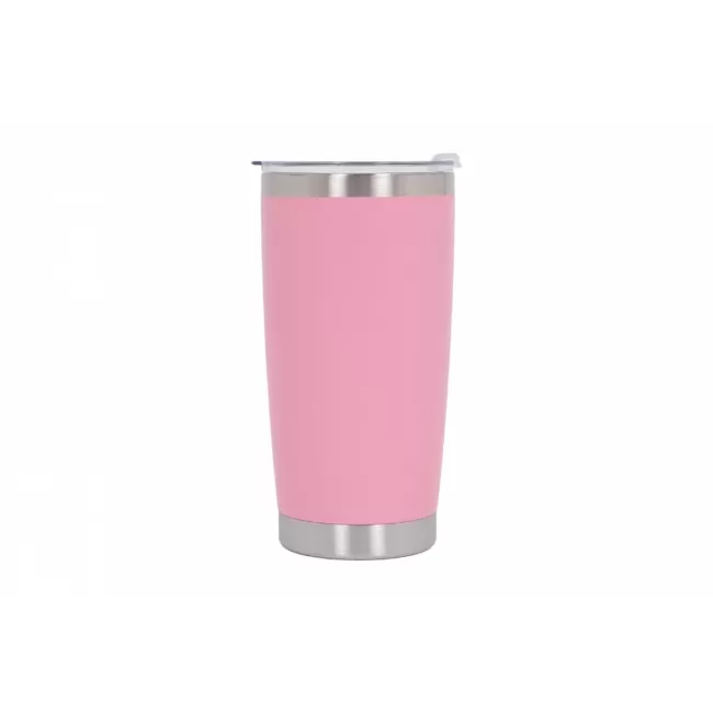 Family Pack 4pcs Thermos Stainless Steel SS304 Insulated Mug with Lid Double Wall Orange Pink Gray Blue 20oz 590ml