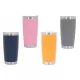 Family Pack 4pcs Thermos Stainless Steel SS304 Insulated Mug with Lid Double Wall Orange Pink Gray Blue 20oz 590ml