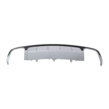 Rear Bumper Valance Diffuser suitable for Audi A6 4G S-Line Facelift (2015-2018) Limousine Avant S6 Design