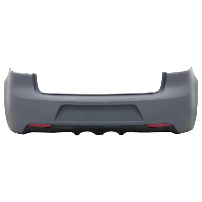 Rear Bumper with Taillights Full LED suitable for VW Golf 6 VI (2008-2013) R20 Design Red Cherry with Sequential Dynamic Turning Lights (LHD and RHD)