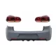 Rear Bumper with Taillights Full LED suitable for VW Golf 6 VI (2008-2013) R20 Design Red Cherry with Sequential Dynamic Turning Lights (LHD and RHD)