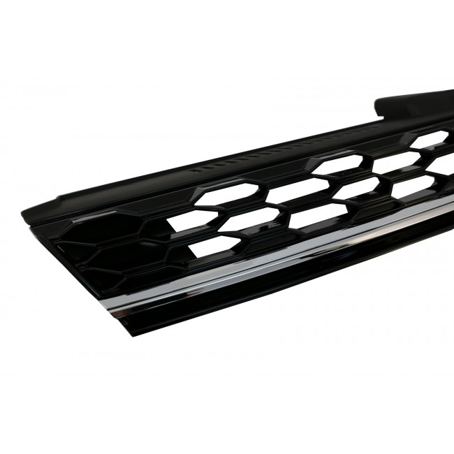 Central Badgeless Grille suitable for VW Golf 7.5 Facelift (2017-up) GTI Design Chrome