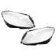 Headlights Lens Glasses suitable for Mercedes C-Class W205 Sedan S205 T-Model (2014-2018) Clear