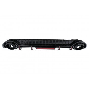 Rear Bumper Valance Diffuser suitable for Audi A3 8Y Hatchback S-Line S3 (2020-)