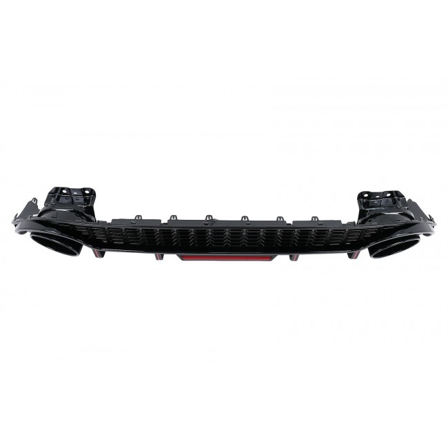 Rear Bumper Valance Diffuser suitable for Audi A3 8Y Hatchback S-Line S3 (2020-)