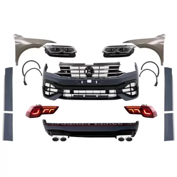 Body Kit suitable for VW Tiguan II Mk2 AD BW (2016-2019) Conversion to 2021 R Design