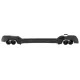 Rear Bumper Diffuser with Exhaust Tips suitable for BMW 3 Series G20 G28 Sedan G21 Touring (2018-06.2022) Black