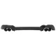 Rear Bumper Diffuser with Exhaust Tips suitable for BMW 3 Series G20 G28 Sedan G21 Touring (2018-06.2022) Black