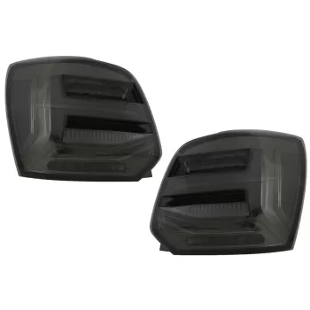 Taillights Full LED suitable for VW Polo 6R 6C 61 (2011-2017) Sequential Dynamic Turning Lights Vento Look Smoke