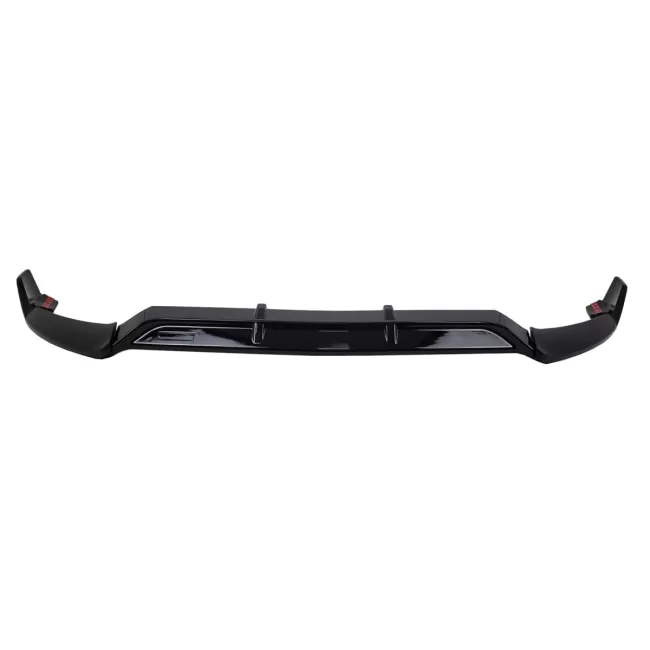 Front Bumper Lip suitable for Mercedes C-Class W205 Sedan S205 T-Modell A205 Cabriolet C205 Coupe (2014-2019) Sport Line Piano Black