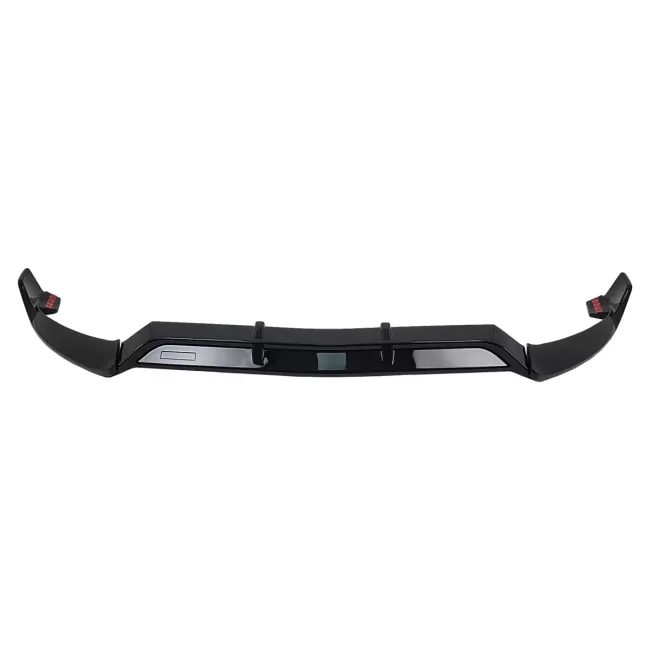 Front Bumper Lip suitable for Mercedes C-Class W205 Sedan S205 T-Modell A205 Cabriolet C205 Coupe (2014-2019) Sport Line Piano Black