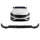 Front Bumper Lip suitable for Mercedes C-Class W205 Sedan S205 T-Modell A205 Cabriolet C205 Coupe (2014-2019) Sport Line Piano Black