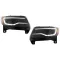 LED Headlights suitable for Jeep Grand Cherokee IV WK2 (2011-2013) Dynamic Turning Lights